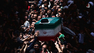 Funeral Procession of the Leader of Iran in Najaf