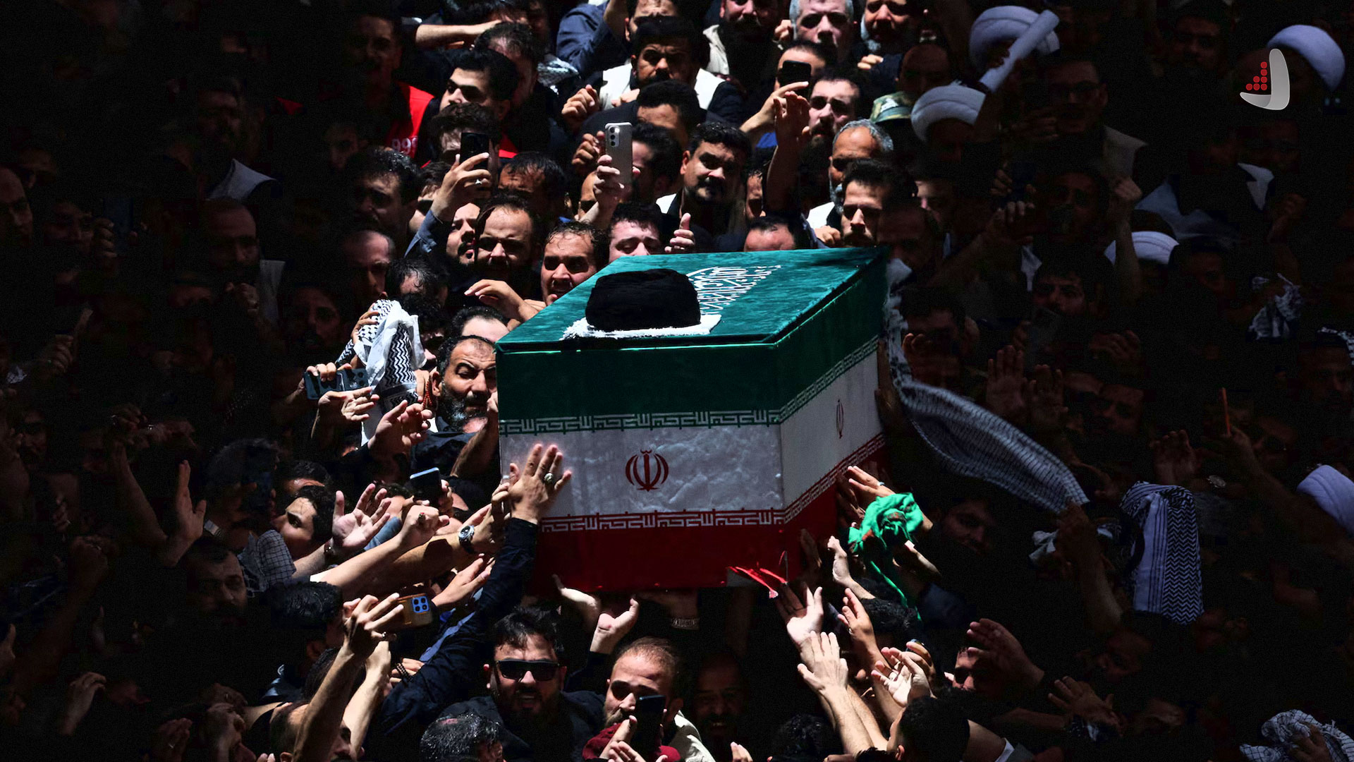 Funeral Procession of the Leader of Iran in Najaf